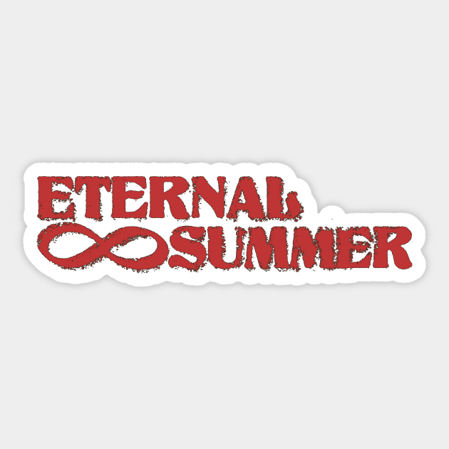 JCP Eternal Summer Logo Alt. Sticker by JC and the Pennis Band